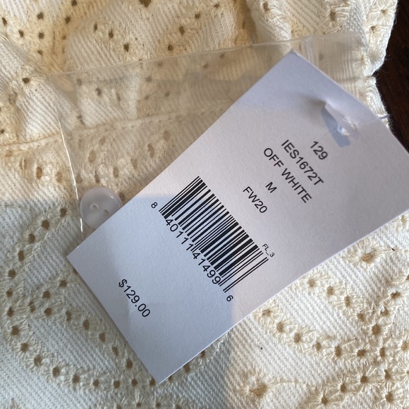 En Saison Alice Embroidered Blouse, size M - Picture 11 of 11